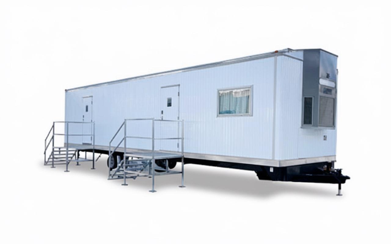 lead times for renting or purchasing office trailers may vary depending on availability and customization options